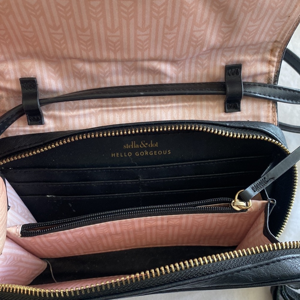 Stella & Dot clutch/crossbody - Picture 2 of 2